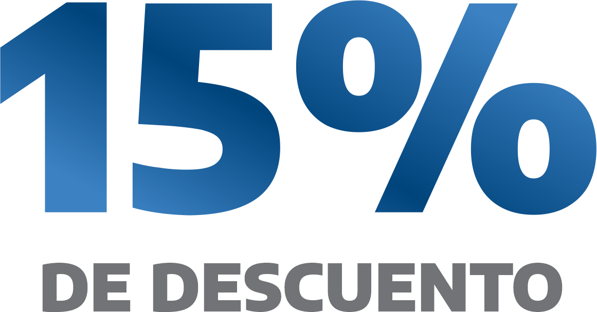 15% descuento